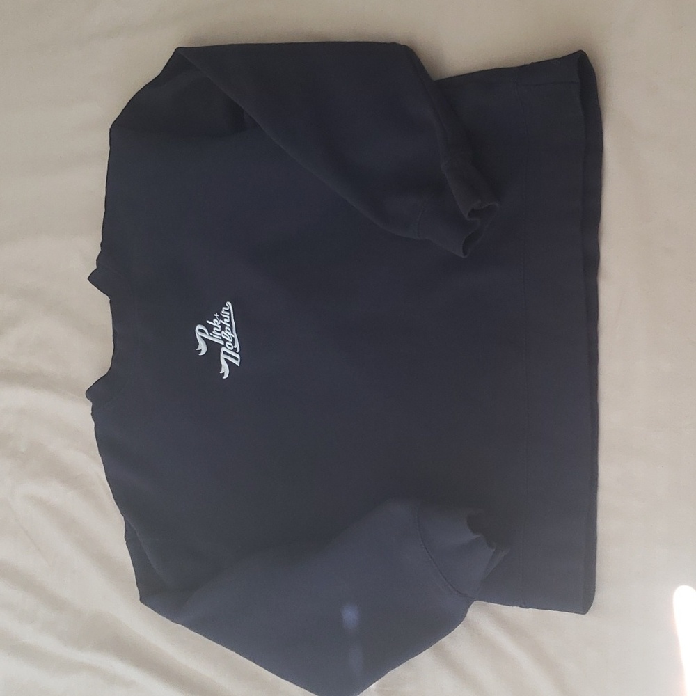 Mens Pink Dolphin Crewneck